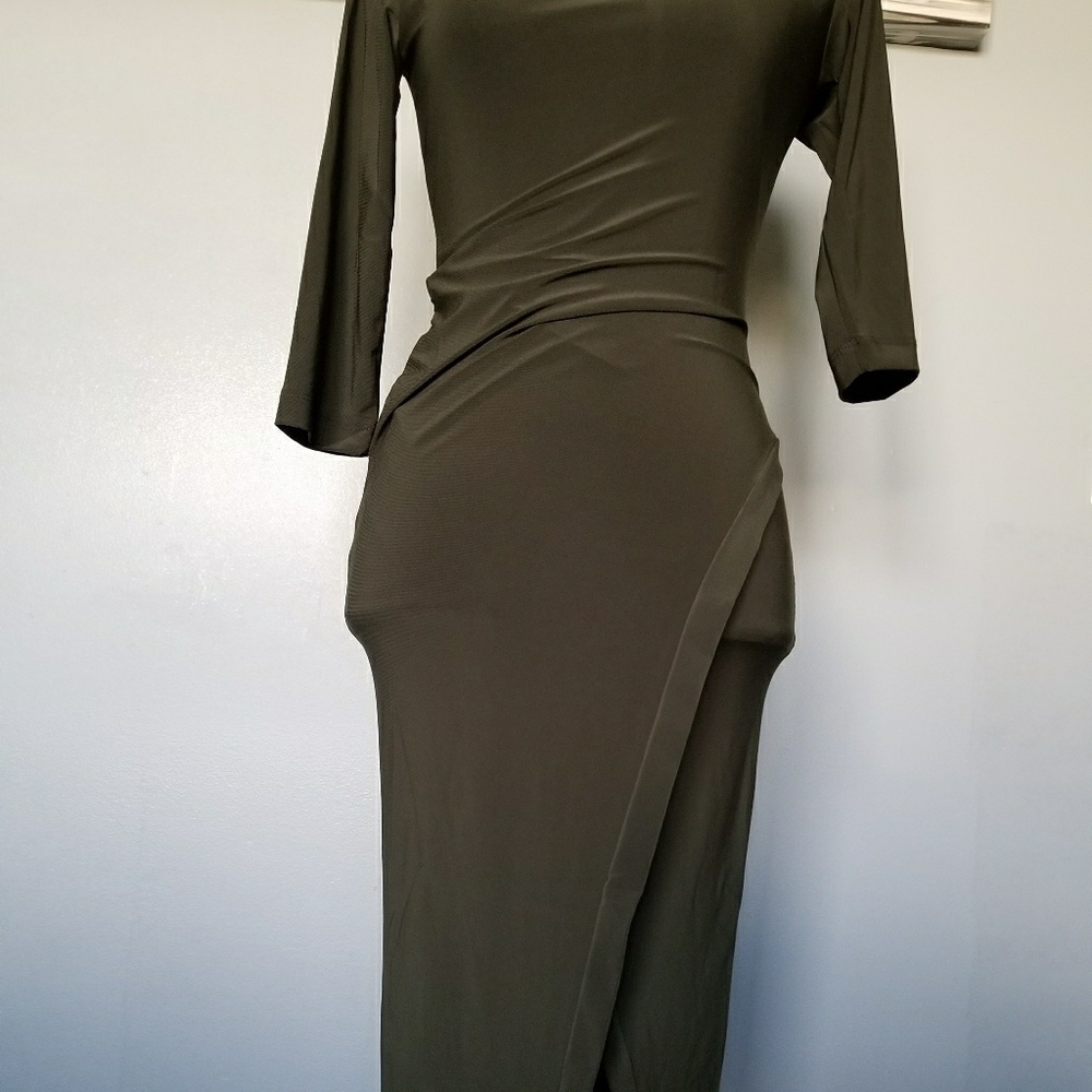 Sexy green dress